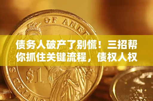 北京债务人破产了别慌！三招帮你抓住关键流程，债权人权益不再缩水
