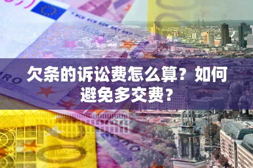 北京欠条的诉讼费怎么算？如何避免多交费？