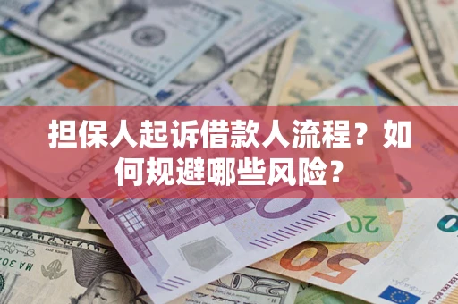 北京担保人起诉借款人流程？如何规避哪些风险？