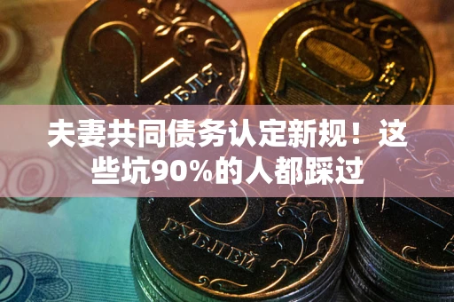 北京夫妻共同债务认定新规！这些坑90%的人都踩过
